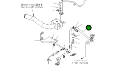 Жгут проводов 416-06-35525 Komatsu