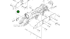 Защитный кожух 198-30-76120 Komatsu