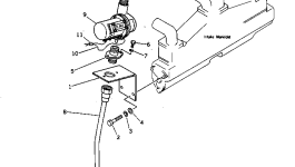 Кронштейн 6715-81-5120 Komatsu