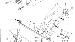 Опора 415-905-1860 Komatsu