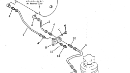 Шланг 22W-44-13820 Komatsu