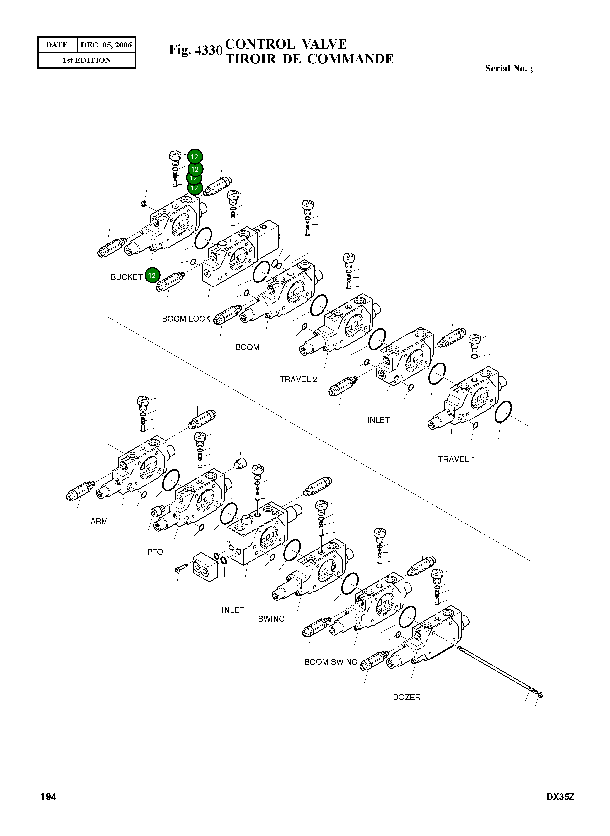 Блок в сборе – ковш K9004975 Komatsu