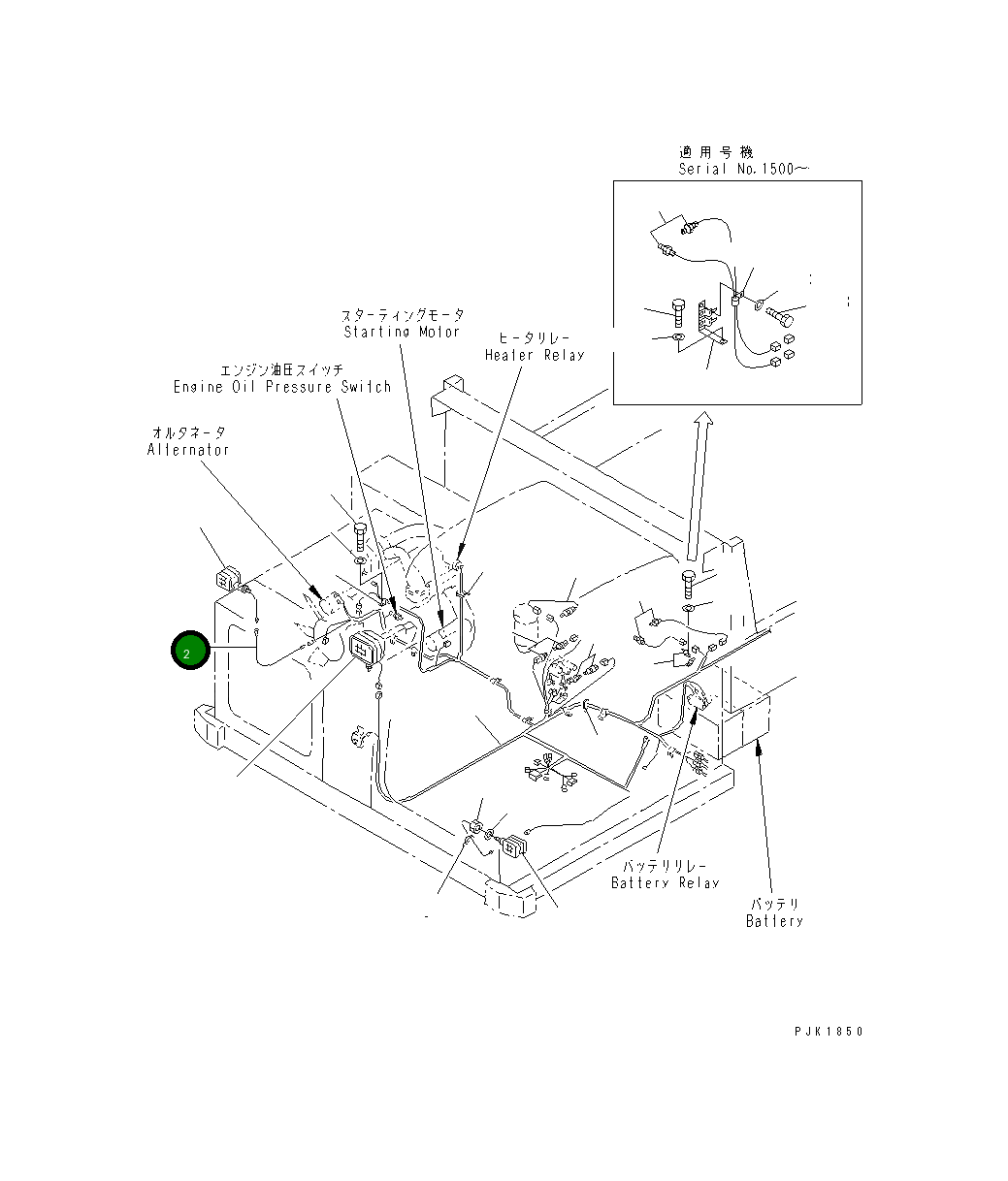 Жгут проводов 13S-06-11270 Komatsu