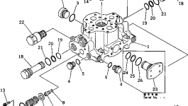 Золотник 700-91-11360 Komatsu