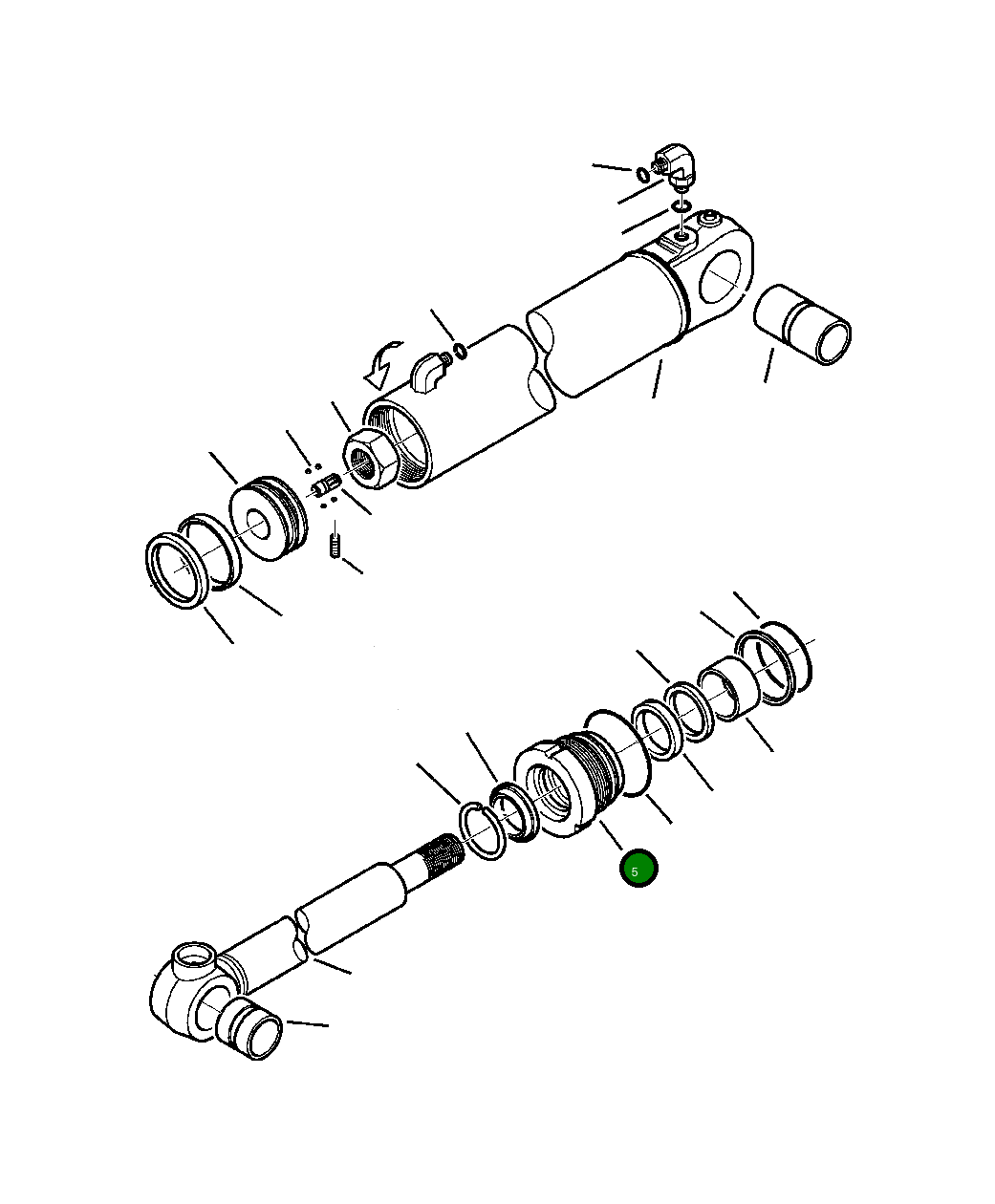 Головка 707-29-10320 Komatsu