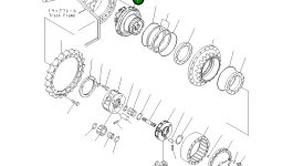 Бортовая передача 206-27-00423 Komatsu