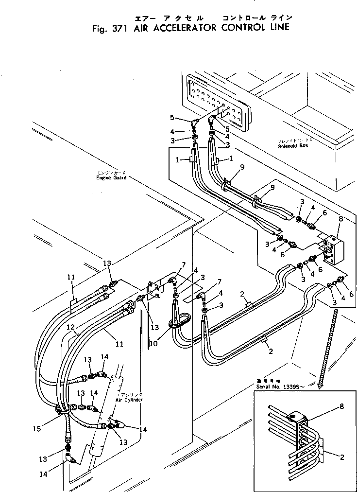 Шланг 177-44-13250 Komatsu