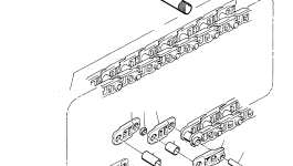 Звено гусеницы 762 578 73 Komatsu