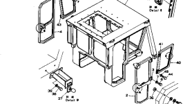 Кабина 131-Z79-1111 Komatsu