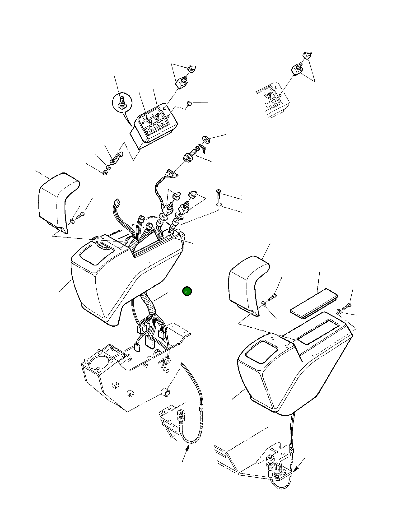 Жгут проводов 885270365 Komatsu