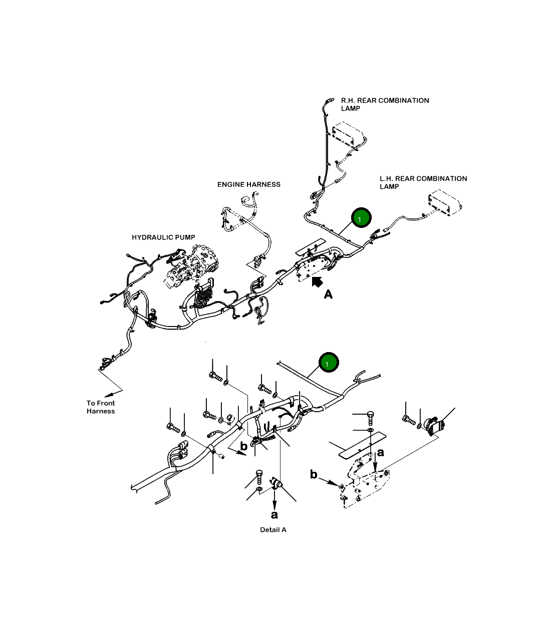 Жгут проводов 421-06-42381 Komatsu