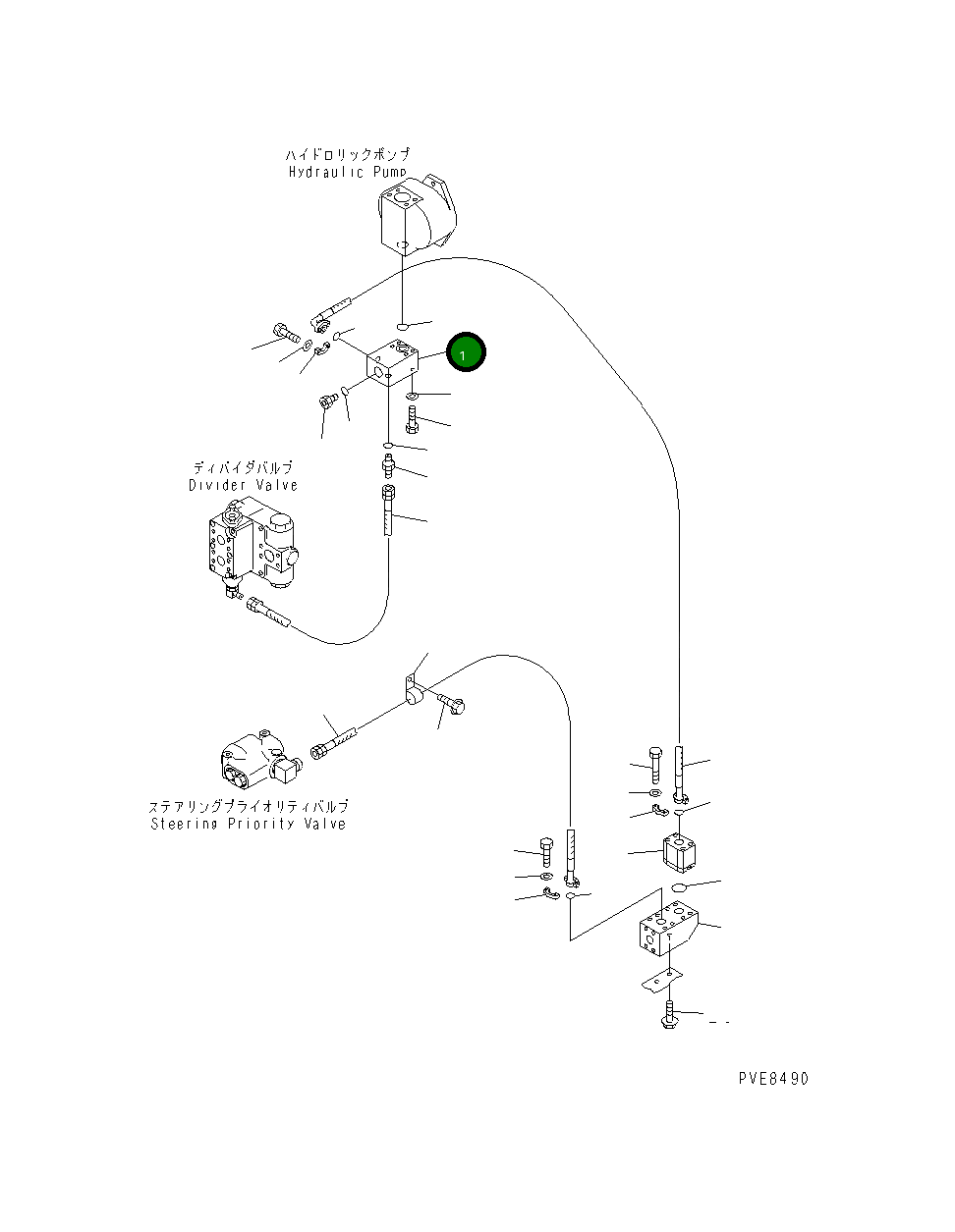 Блок 416-875-2110 Komatsu