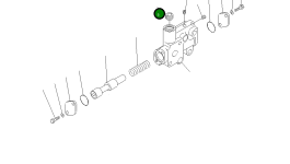 Дроссель 714-07-15430 Komatsu