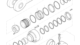 Гидроцилиндр 990 099 40 Komatsu