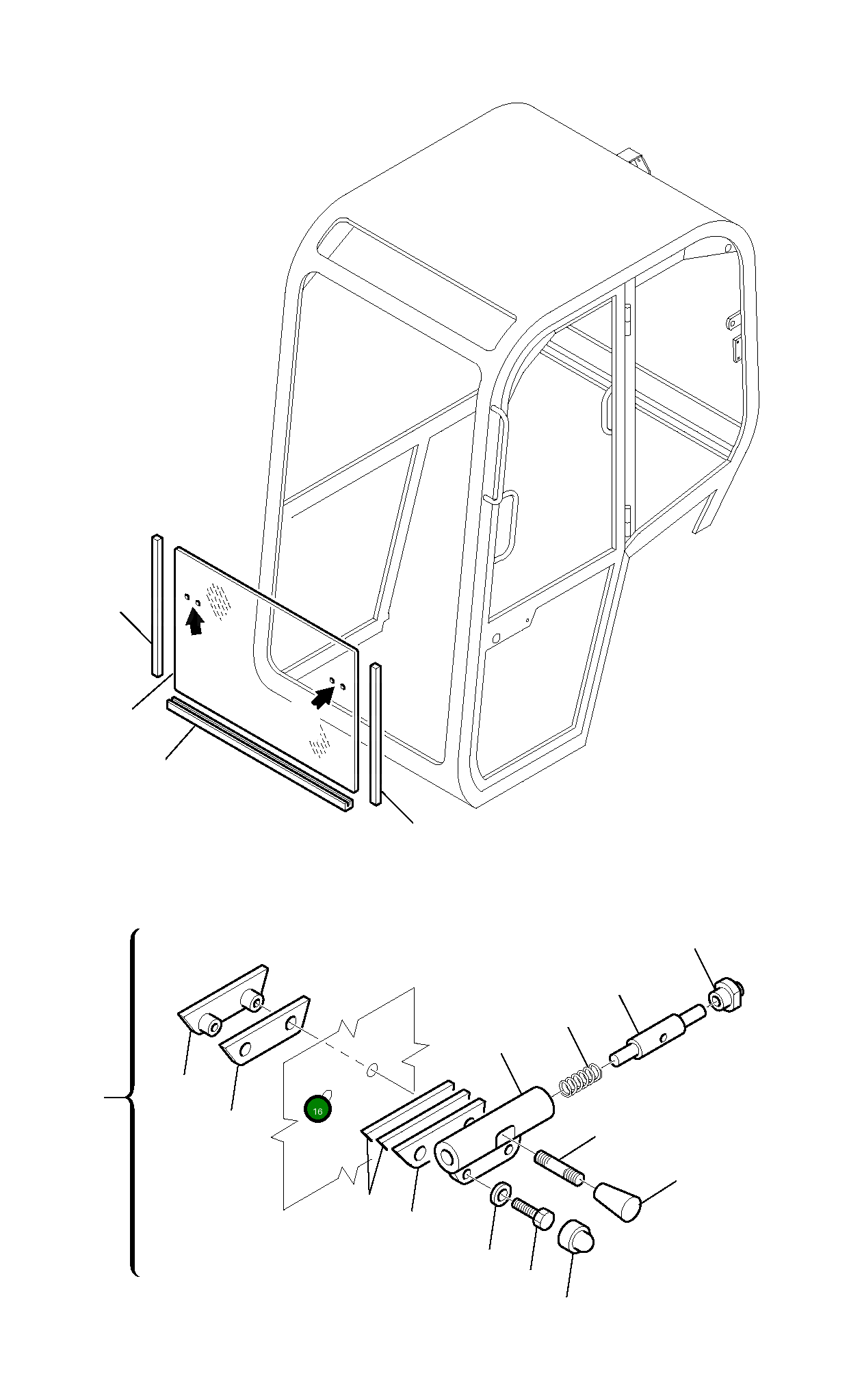 Блок 816214022 Komatsu