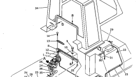 Кабина 120-Y79-5910 Komatsu