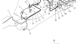 Провод 234-06-31460 Komatsu