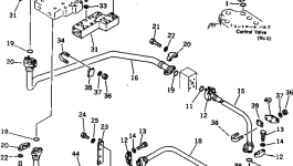 Трубка 209-62-32331 Komatsu