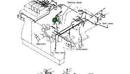 Кабель 599-06-11160 Komatsu
