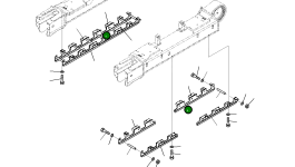 Защитный кожух 208-30-77140 Komatsu