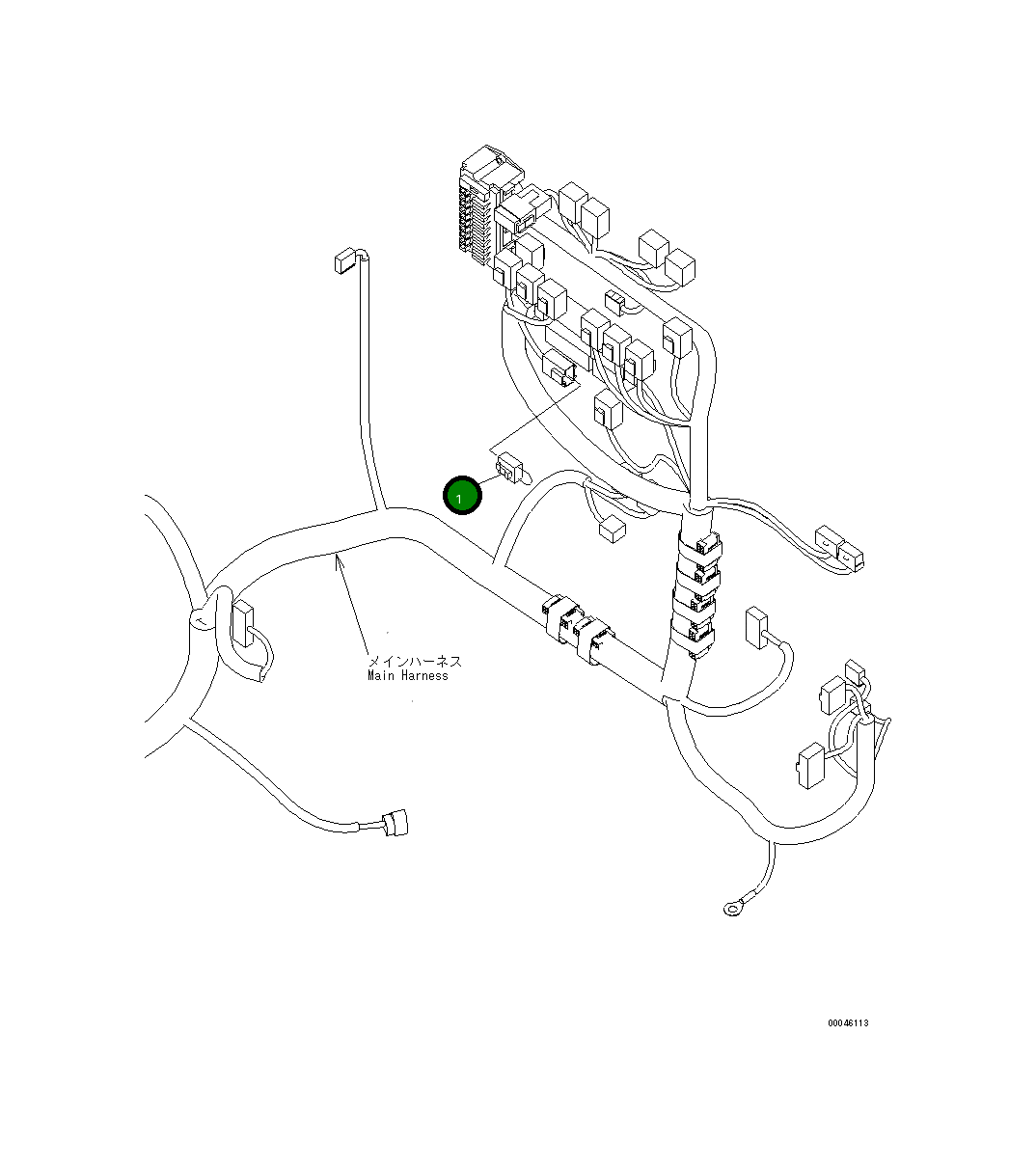 Выключатель 206-06-71190 Komatsu