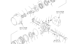 Блок в сборе 26A-60-13750 Komatsu