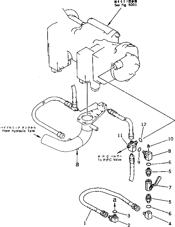 Блок 205-62-74430 Komatsu