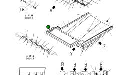 Защитный кожух 561-83-8B910 Komatsu