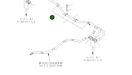 Кабель 08028-AE060 Komatsu