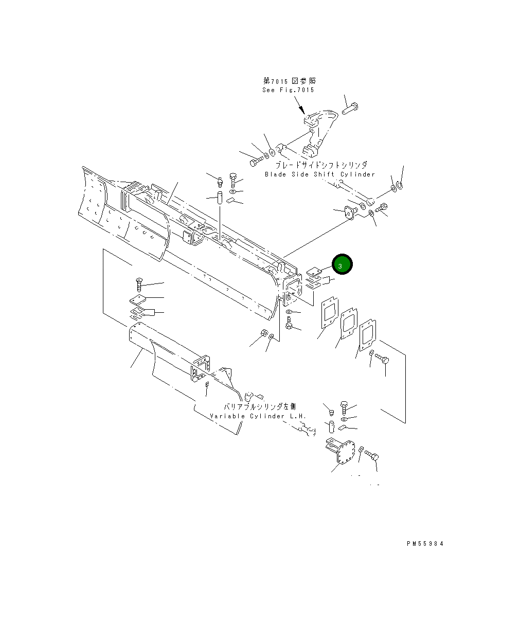 Вкладыш 233-870-6750 Komatsu