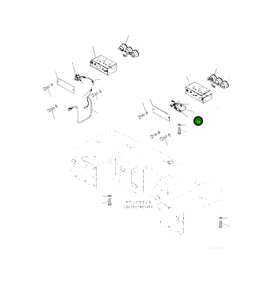 Жгут проводов 423-06-62350 Komatsu