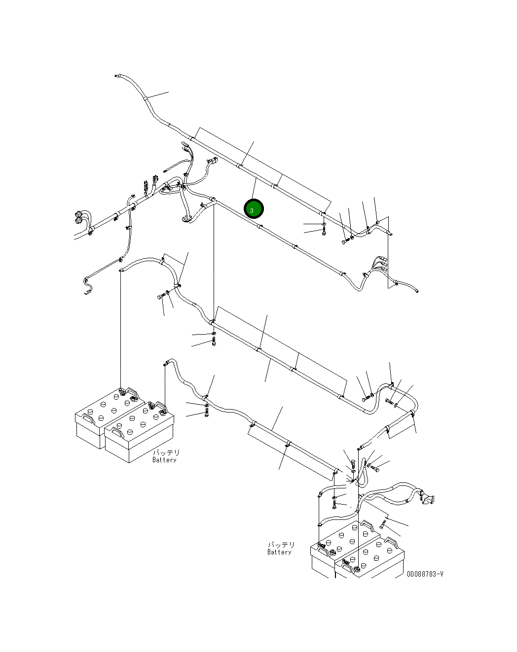 Кабель 427-Z89-3680 Komatsu