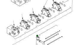 Блок управления стрелой, в сборе 844200443 Komatsu
