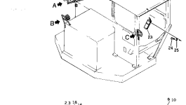 Зеркало 566-06-16442 Komatsu