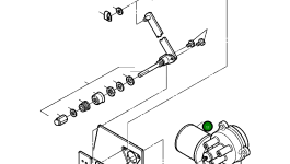 Двигатель 143 417 C1 Komatsu
