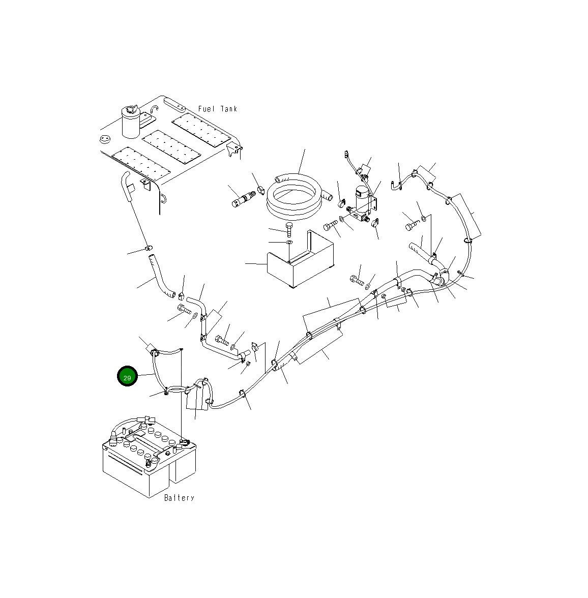 Жгут проводов 20Y-06-41950 Komatsu