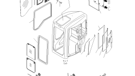 Защитный кожух 21U-54-35770 Komatsu