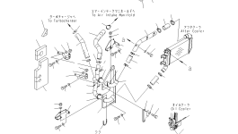 Защитный кожух 22U-03-21510 Komatsu
