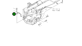 Защитный кожух 421-46-24993 Komatsu