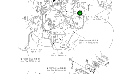 Жгут проводов 361-06-22153 Komatsu