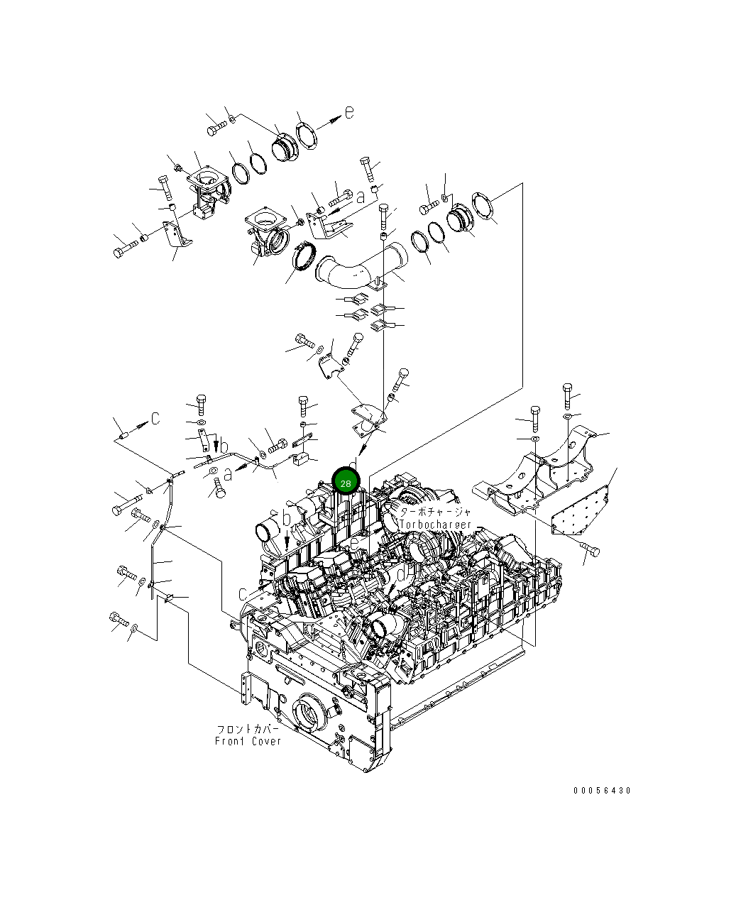 Блок 6219-11-4861 Komatsu