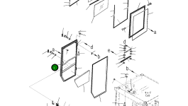 Дверь 423-925-5310 Komatsu