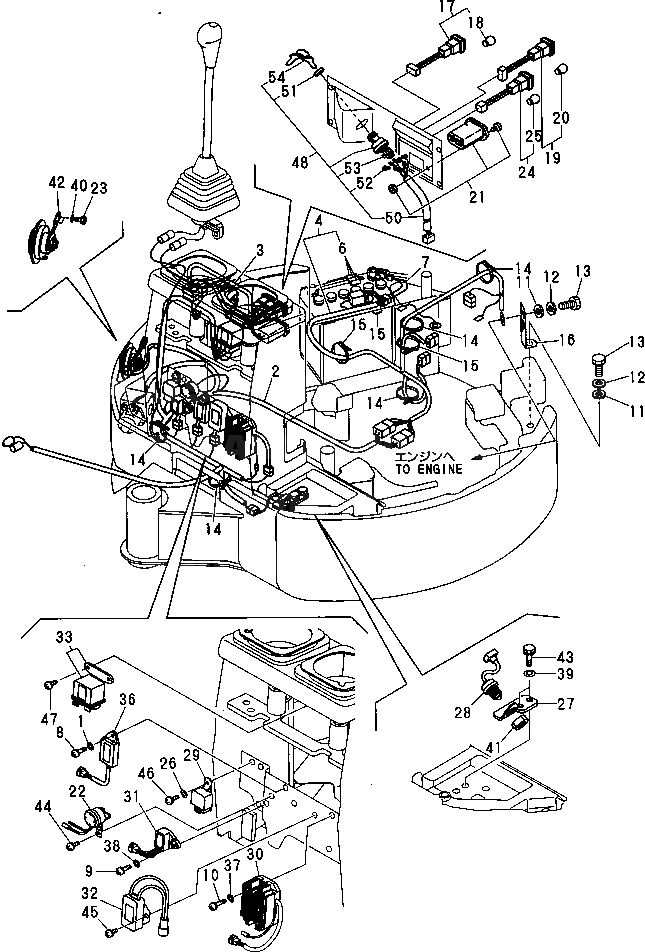 Лампа YM172149-17140 Komatsu