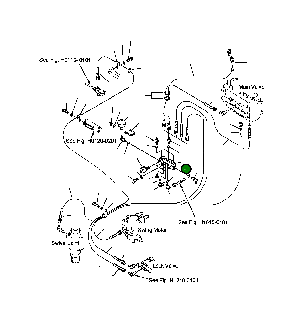 Блок 20Y-60-A1340 Komatsu