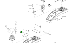 Глухая деталь 42U-56-21530 Komatsu