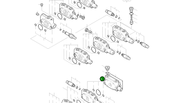 Блок в сборе (рукоять) 07390-05300 Komatsu