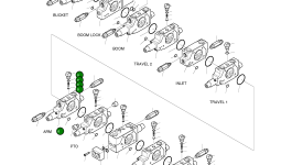 Блок в сборе – рукоять K9004970 Komatsu