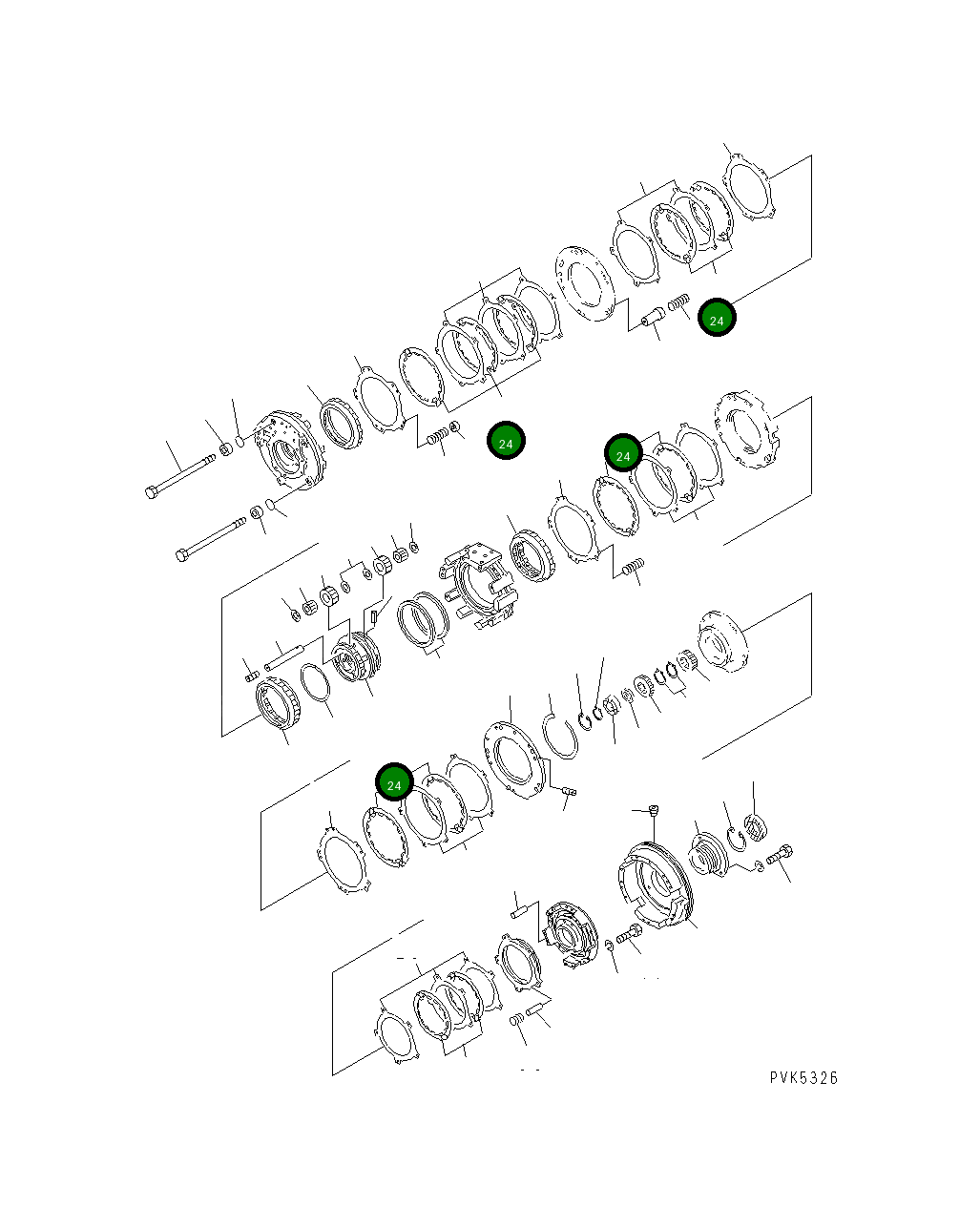 Диск 113-15-42711 Komatsu