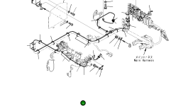 Жгут проводов 561-95-84382 Komatsu
