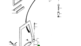 Дверь 2986112M91 Komatsu